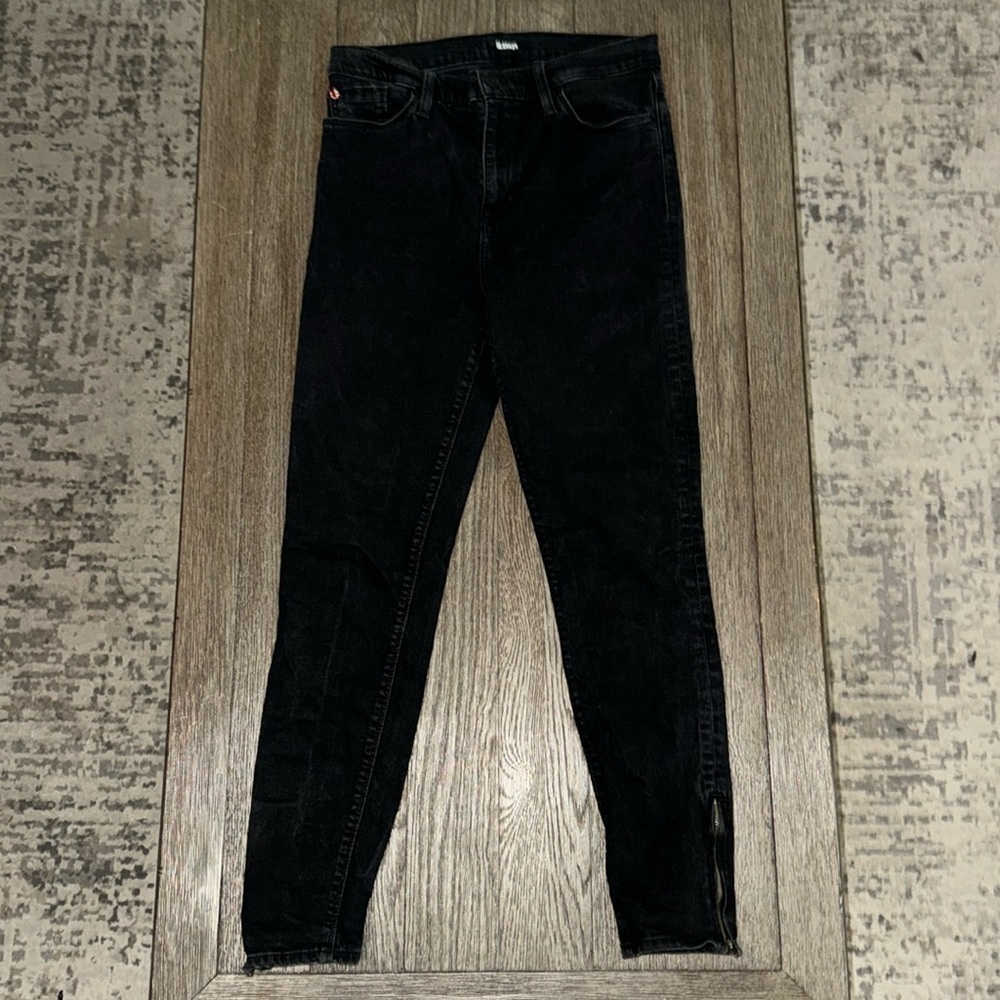 Hudson Blair Super Skinny Zip Ankle Jeans